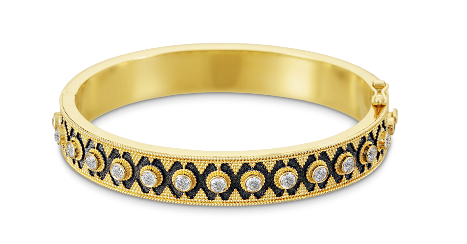 Byzantine Bracelet With Diamonds