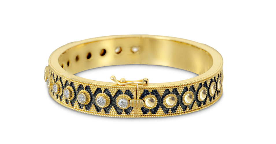Byzantine Bracelet With Diamonds