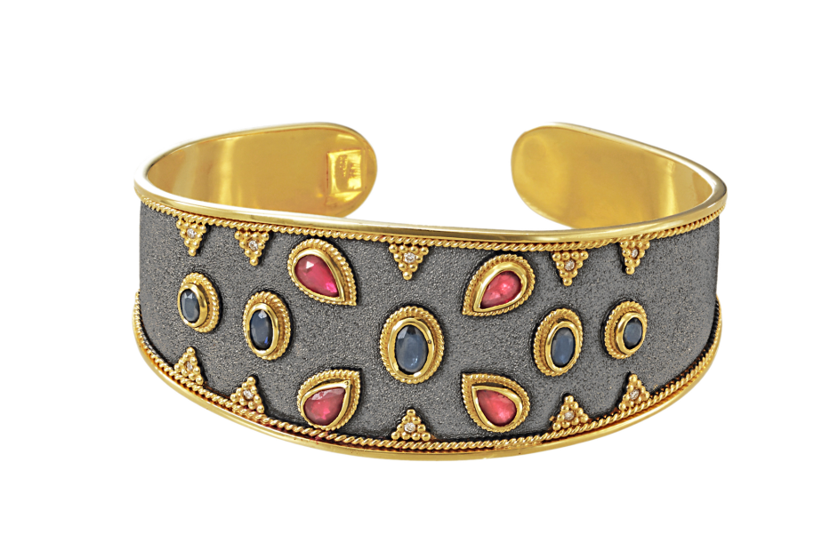 Byzantine cuff bracelet 
