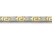 Greek key bracelet