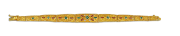 Byzantine bracelet with diamonds