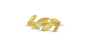 Gold Leaves Ring